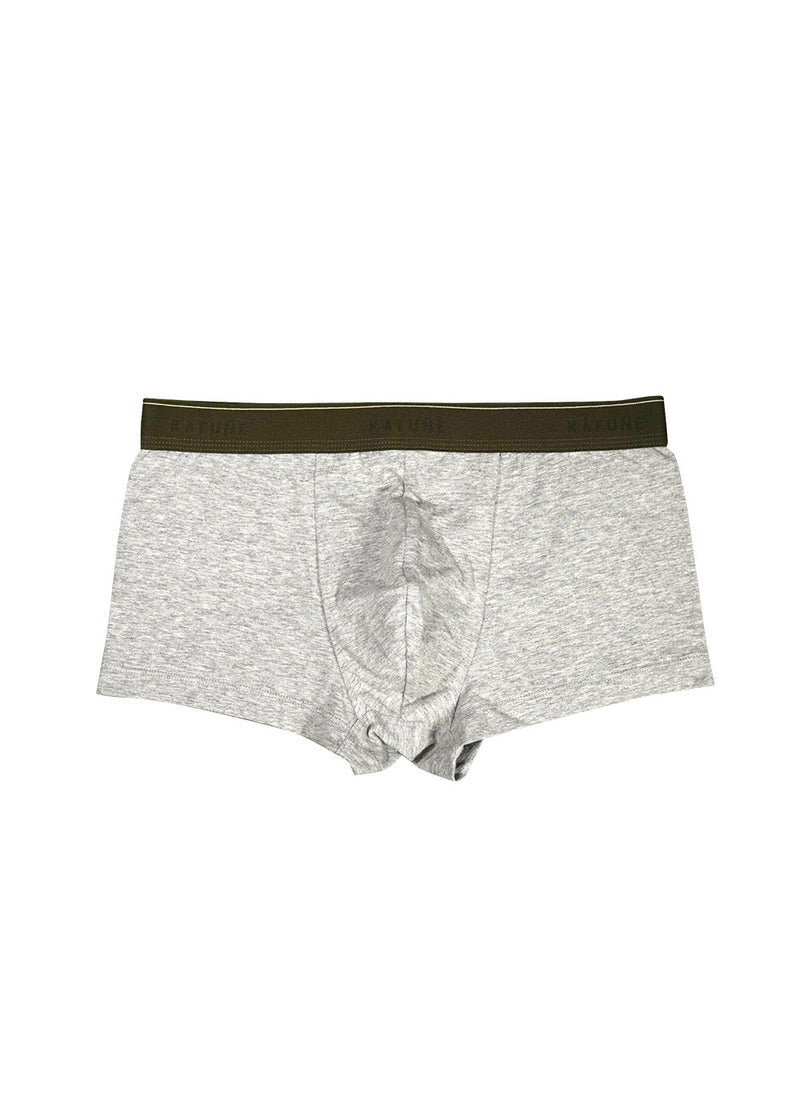 BOXERS gray×khaki